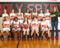 2012 Holy Spirit Middle School Basketball Team Pics